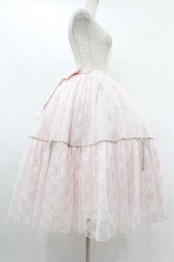 画像3: Angelic Pretty / Romantic Lacy Dollスカート Free ピンク H-25-08-14-1013-AP-SK-NS-ZH