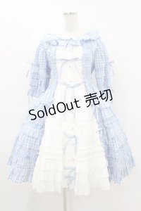 Angelic Pretty / Little Houseワンピース Free サックス H-25-08-14-1014-AP-OP-NS-ZH