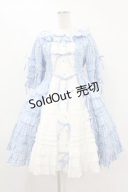 画像1: Angelic Pretty / Little Houseワンピース Free サックス H-25-08-14-1014-AP-OP-NS-ZH