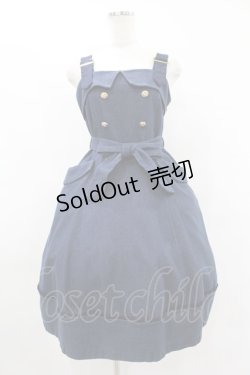 画像1: Amavel / Ladyロングトレンチワンピース Free ブルー H-25-08-14-1017-CA-OP-NS-ZH