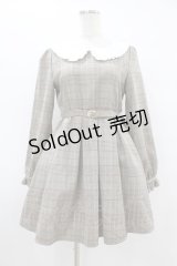evelyn / ベルト付きワンピース Free ブラウン H-25-08-14-1019-LO-OP-NS-ZH