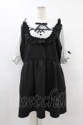 DearMyLoveWhip / お茶会フリルハートリボンワンピース 5L ブラック H-25-08-14-1021-0-OP-NS-ZH