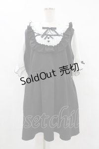 DearMyLoveWhip / お茶会フリルハートリボンワンピース 5L ブラック H-25-08-14-1021-0-OP-NS-ZH