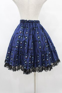 画像2: metamorphose / Masquerade Ladyフリルスカート Free ネイビー H-25-08-14-1022-ME-SK-NS-ZH