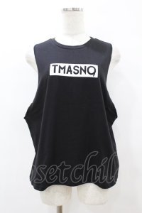 KRY CLOTHING / 「TMASNO」ルーズシルエットタンク  黒 H-25-08-14-008-EL-TO-KB-ZH