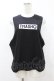 画像1: KRY CLOTHING / 「TMASNO」ルーズシルエットタンク  黒 H-25-08-14-008-EL-TO-KB-ZH (1)