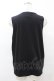 画像2: KRY CLOTHING / 「TMASNO」ルーズシルエットタンク  黒 H-25-08-14-008-EL-TO-KB-ZH (2)
