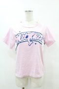 MILK / ドルフィンチームT  ピンクベース H-25-08-14-009-ML-TO-KB-ZH