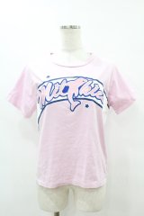 MILK / ドルフィンチームT  ピンクベース H-25-08-14-009-ML-TO-KB-ZH