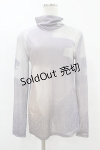 merry jenny / diaryエアリーメッシュトップス  パープル H-25-08-14-011-LO-TO-KB-ZH