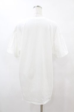 画像2: NieR Clothing / プリント半袖CUTSEW XL 白 H-25-08-14-017-PU-TO-KB-ZH