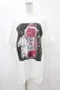 画像1: NieR Clothing / プリント半袖CUTSEW XL 白 H-25-08-14-018-PU-TO-KB-ZH (1)