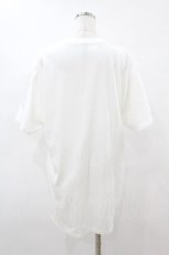 画像2: NieR CLOTHING / プリントCOTTON CUTSEW XL 白 H-25-08-14-021-PU-TO-KB-ZT375 (2)