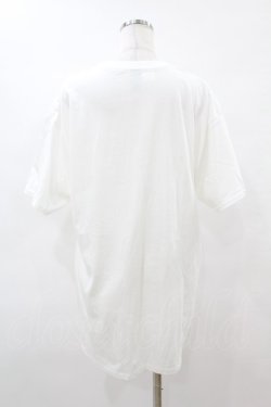 画像2: NieR Clothing / プリントCOTTON CUTSEW XL 白 H-25-08-14-021-PU-TO-KB-ZH