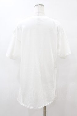 画像2: NieR Clothing / プリント半袖CUTSEW  白 H-25-08-14-022-PU-TO-KB-ZH