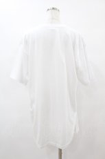 画像2: NieR CLOTHING / プリント半袖CUTSEW XL 白 H-25-08-14-023-PU-TO-KB-ZT375 (2)
