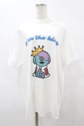 NieR Clothing / KING ONE君 CUTSEW【I’m the king】  白 H-25-08-14-024-PU-TO-KB-ZH