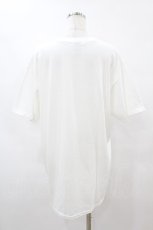 画像2: NieR CLOTHING / KING ONE君 CUTSEW【I’m the king】  白 H-25-08-14-024-PU-TO-KB-ZT375 (2)