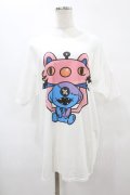 NieR Clothing / トレバコラボoneくんカットソー  白 H-25-08-14-025-PU-TO-KB-ZH