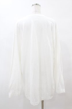 画像2: NieR Clothing / プリントLONG CUTSEW  白 H-25-08-14-026-PU-TO-KB-ZH