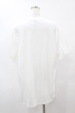 画像2: NieR CLOTHING / プリント半袖CUTSEW XL 白 H-25-08-14-027-PU-TO-KB-ZT375 (2)