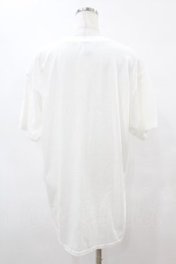 画像2: NieR Clothing / プリント半袖CUTSEW XL 白 H-25-08-14-028-PU-TO-KB-ZH