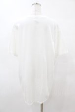 画像2: NieR CLOTHING / プリント半袖CUTSEW XL 白 H-25-08-14-029-PU-TO-KB-ZT375 (2)