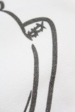 画像3: NieR Clothing / プリントSWEAT  2XL 白 H-25-08-14-033-PU-TO-KB-ZH