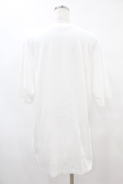 画像2: NieR Clothing / プリントCOTTON CUTSEW XL 白 H-25-08-14-036-PU-TO-KB-ZH