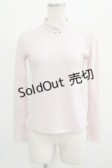 MILK / ローズハイネックトップス  ピンク H-25-08-15-044-ML-TO-KB-ZH