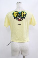 画像3: GLAD NEWS / フェイスプリントカットTシャツ  イエロー H-25-08-15-045-GL-TO-KB-ZT494 (3)