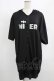 画像1: NieR Clothing / 半袖ZIPパーカー  黒 H-25-08-15-048-PU-TO-KB-ZH (1)