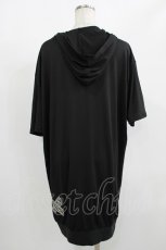 画像3: NieR CLOTHING / 半袖ZIPパーカー  黒 H-25-08-15-048-PU-TO-KB-ZT160 (3)