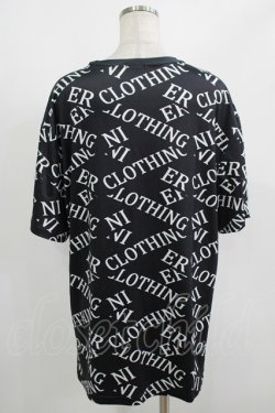 画像3: NieR Clothing / プリント半袖CUTSEW  黒 H-25-08-15-049-PU-TO-KB-ZH