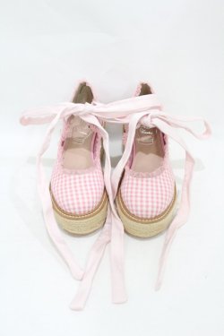 画像1: Swankiss / EV daisy shoes M ピンク H-25-08-15-1001-CA-SH-NS-ZH