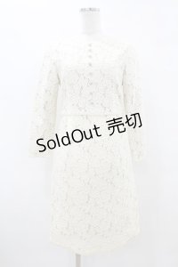 an another angelus / 総レースタイトワンピース Free IVORY H-25-08-15-1044-CA-OP-NS-ZH