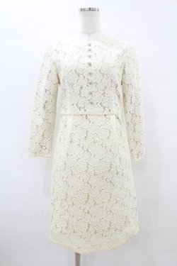 画像1: an another angelus / 総レースタイトワンピース Free IVORY H-25-08-15-1044-CA-OP-NS-ZH