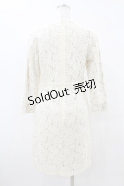 画像2: an another angelus / 総レースタイトワンピース Free IVORY H-25-08-15-1044-CA-OP-NS-ZH