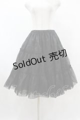 Wunderwelt / オリジナルふわふわロングパニエ Free ブラック H-25-08-15-1051-EL-SK-NS-ZH