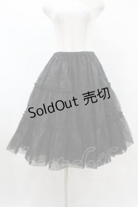 Wunderwelt / オリジナルふわふわロングパニエ Free ブラック H-25-08-15-1051-EL-SK-NS-ZH