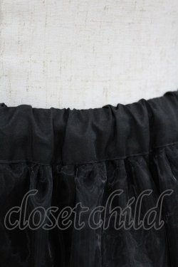 画像3: Wunderwelt / オリジナルふわふわロングパニエ Free ブラック H-25-08-15-1051-EL-SK-NS-ZH