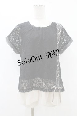 画像1: axes femme / レーストップス M ブラック H-25-08-15-1055-AX-TO-NS-ZH