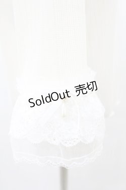 画像3: axes femme / レース重ねデザイン袖プルオーバー Free 生成り H-25-08-15-1061-AX-TO-NS-ZH