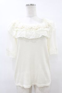 axes femme / シフォンローズプルオーバー Free 生成り H-25-08-15-1062-AX-TO-NS-ZH