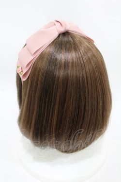 画像2: m petit by misako / NINA'sコラボ AM*NIリボンカチューシャ  ピンク H-25-08-15-1007-LO-AC-NS-ZH