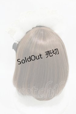 画像2: Angelic Pretty / Fancyリボンメイド風カチューシャ  オフ/ブラック H-25-08-15-1008-AP-AC-NS-ZH