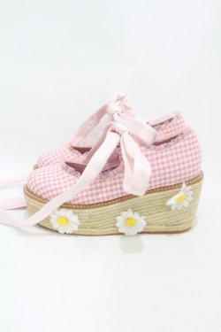 画像2: Swankiss / EV daisy shoes M ピンク H-25-08-15-1001-CA-SH-NS-ZH