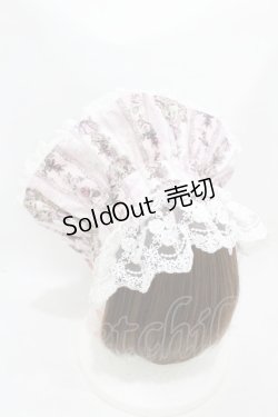 画像2: Royal Princess Alice / Rococo Rose Catボンネット  ピンク H-25-08-15-1009-LO-AC-NS-ZH