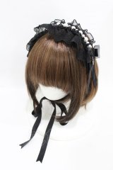 Angelic Pretty / Holy Pearl ヘッドドレス  ブラック H-25-08-15-1010-AP-AC-NS-ZH