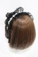 画像2: Angelic Pretty / Holy Pearl ヘッドドレス  ブラック H-25-08-15-1010-AP-AC-NS-ZH (2)
